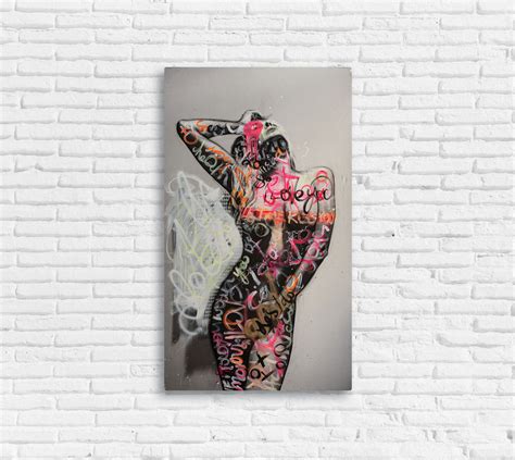 Naked Graffiti V Ltd Ed Re Work Von Melissa La Bozzetta