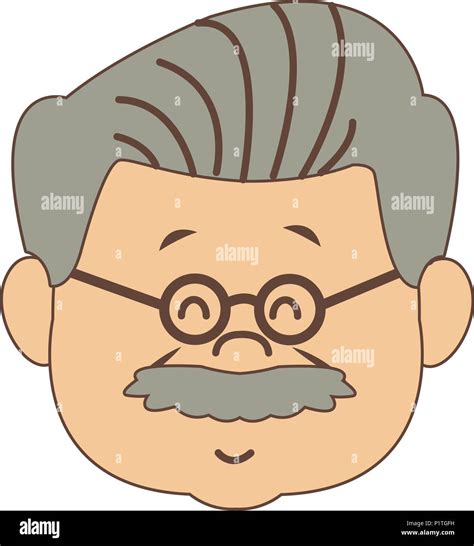 Grandpa Cartoon Face