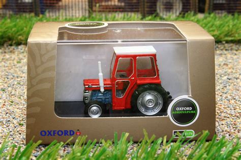 Oxf76mf001 Oxford Die Cast 1 76 Scale Massey Ferguson 135 Tractor Brushwood Toys