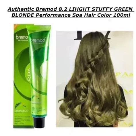 Bremod Light Stuffy Green Blonde Hair Color Beauty Personal Care Hair On Carousell