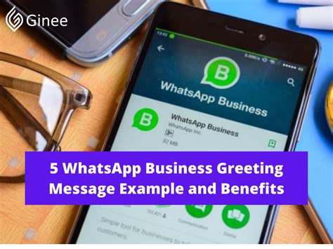 whatsapp business greeting message   benefits ginee