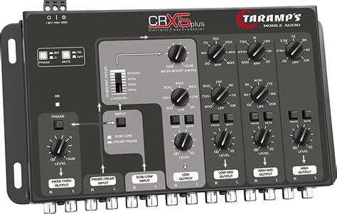 Amazon Taramps Crx Plus Electronic Way Crossover Rca Channel