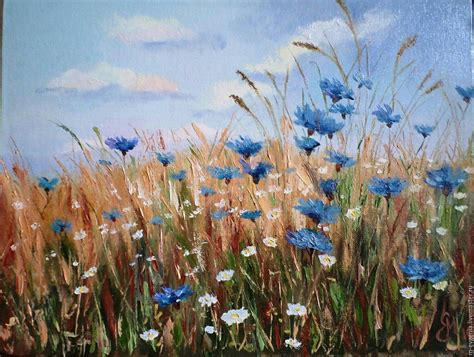 Постер васильки (49 фото)