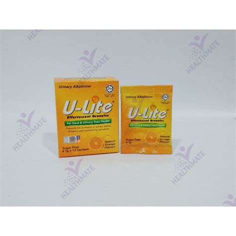lite effervescent granules sugar  sachets    shopee