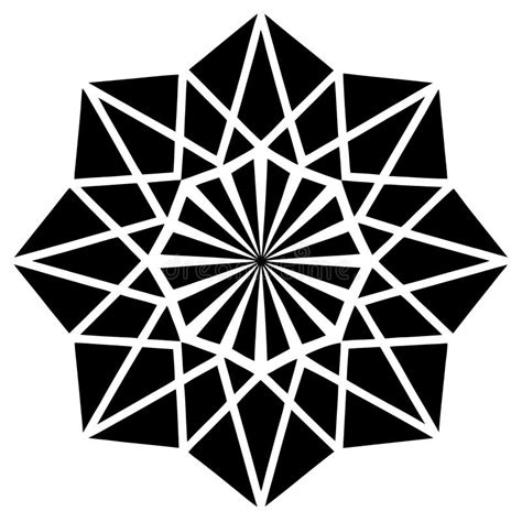 Versatile Geometric Patterns Silhouette For Bold And Creative Projects