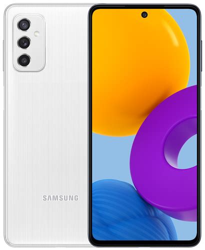 Смартфон Samsung Galaxy M52 5G 8/128 ГБ, белый купить в Москве, цена в ...