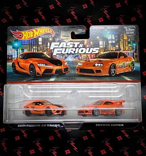 Hot Wheels Twinpack Fast Furious Fnf Toyota Gr Supra Hobbies Toys Toys Games On
