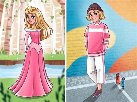 Quoi Ressembleraient Les Versions Masculines De Princesses De L