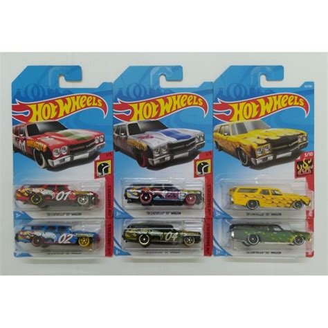 Hot Wheels Chevelle Ss Wagon Hw Daredevils Hw Flames Shopee Malaysia