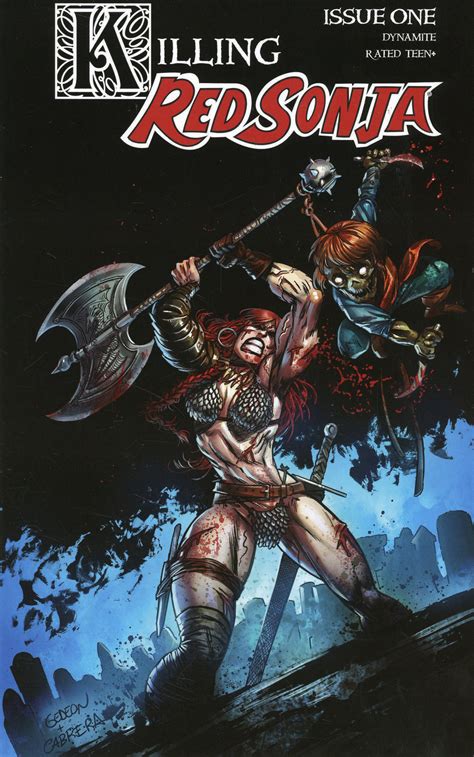 Killing Red Sonja 1 Cover B Variant Juan Gedeon Zombie Cover