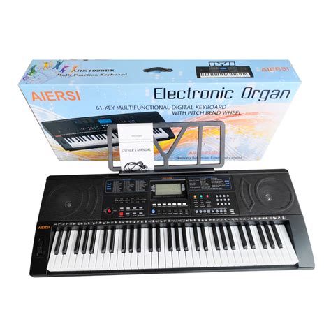 Touch Response 61 Keys Electronic Organ Sinomusic