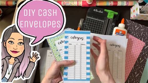 Cash Envelopesdiy Part One Youtube