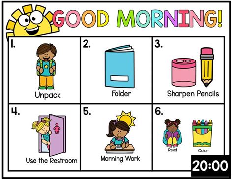 Get Tips And Ideas To Create A Calm Morning Routine In Your Classroom Read About My