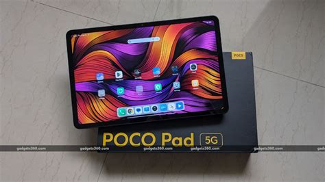 Poco Pad 5G Review Deja Vu Gadgets 360