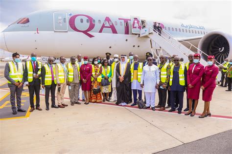 Qatar Airways Commences Passenger Flight Operations To Accra Ghana Gacl