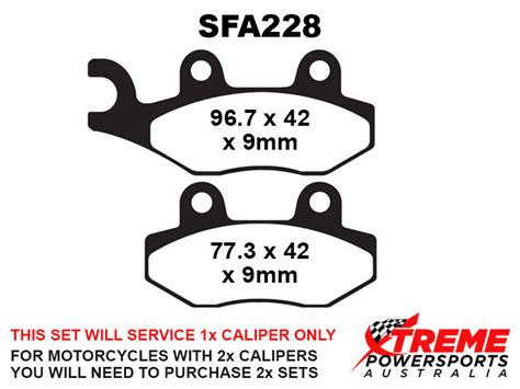 Kymco Agility RS 125 10 15 EBC HH Sintered Front Brake Pad SFA228HH EBay