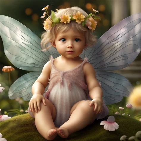 Download Ai Generated Baby Fairy Royalty Free Stock Illustration
