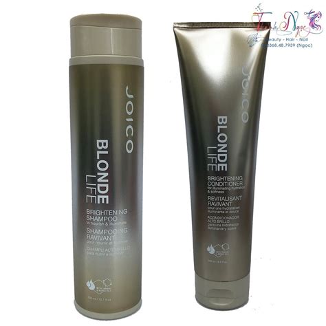 Dầu gội xả dành cho tóc tẩy JOICO BLONDE LIFE BRIGHTENING 300ml 250ml TN Shopee Việt Nam