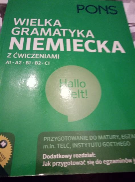 Wielka gramatyka niemiecka z ćwiczeniami A1 C1 Gorzów Wielkopolski