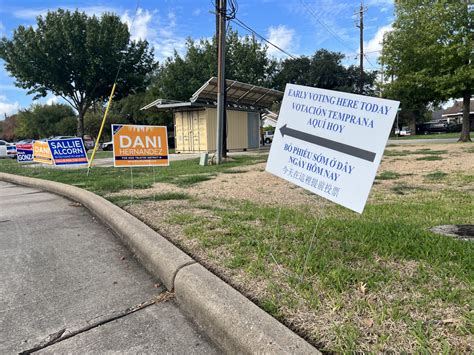 Houston Early Voting Turnout Suggests Disengagement From 2023 Mayoral