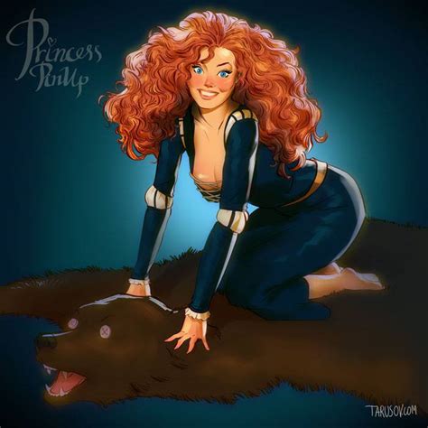 Disney Princesses Pin Up Girls