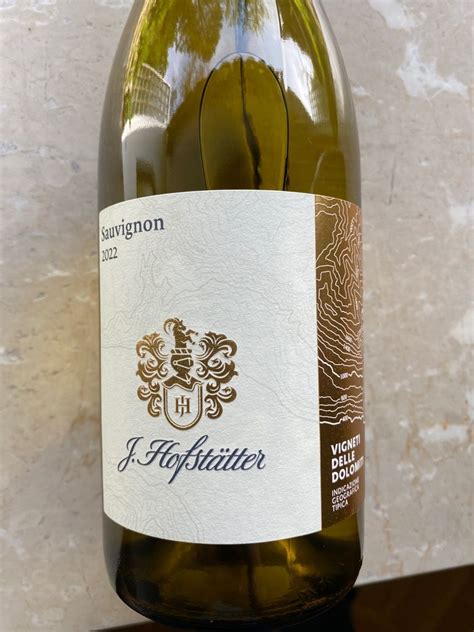 J Hofst Tter Sauvignon Italy Trentino Alto Adige Veneto