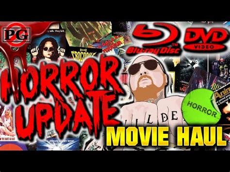 Horror Blu Ray DVD Haul 26 UV Giveaway YouTube