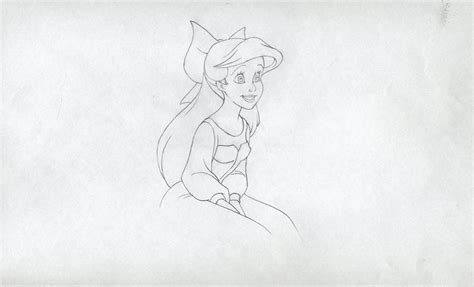 Walt Disney Sketches - Princess Ariel - Walt Disney Characters Photo (27044187) - Fanpop