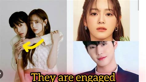 Ahn Hyo Seop And Kim Se Jeong Are Confirmed To Be Getting Married 😱💍 Youtube