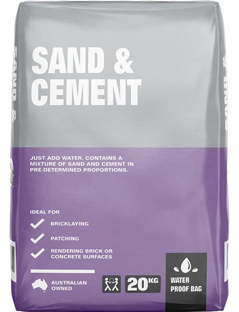 Sand And Cement Dingo Cement