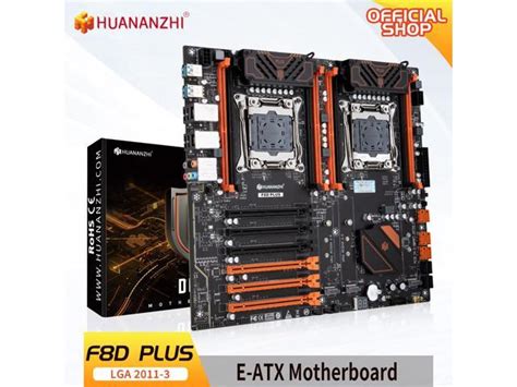 HUANANZHI X99 F8D PLUS LGA 2011 3 X99 Motherboard Support Dual CPU E5