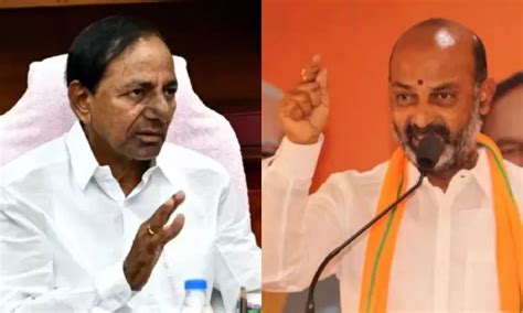 Bandi Sanjay Counters Cm Kcr With An Open Letter Bandi Sanjay Cm Kcr