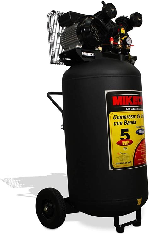 Mikels CA 5HP Compresor De Aire 5 HP Con Banda 190 Litros Amazon