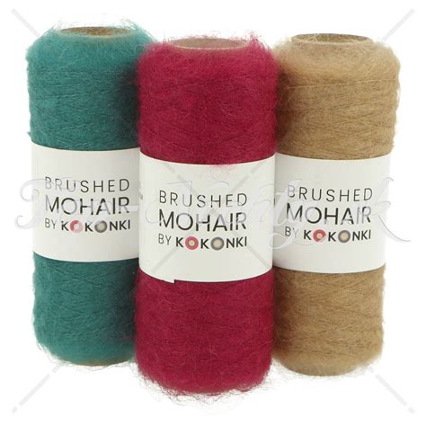 Kokonki Brushed Mohair 250m 28g Noezon Sk