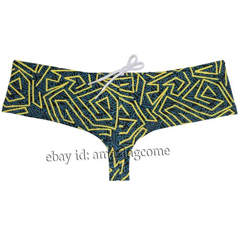 Men S Enhancing Swim Brief Cheeky Boxer Briefs Swimwear Brazilain Bikini Trunks Ebay