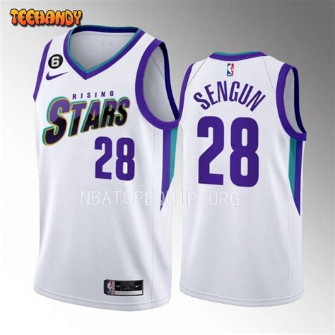 Houston Rockets Alperen Sengun 2023 NBA Rising Stars White Jersey