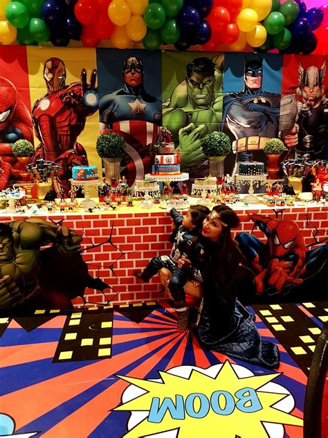 Superhero Party Using Our Backdrop Get Yours Now Superhero