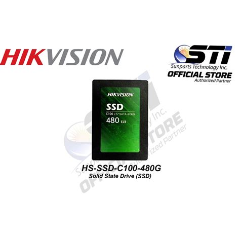 Hikvision HS SSD C100 480G Solid State Drive SSD Shopee Philippines