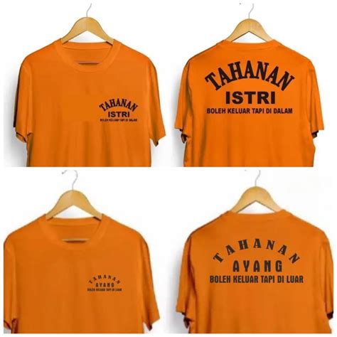 Jual Kaos Tahanan Ayang Kaos Tahanan Istri Tahanan Orang Tua Distro