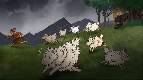 John 10 The Good Shepherd Kids Bible Stories Clover Media