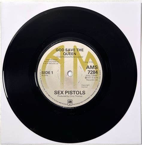 I Found An Extremely Rare Sex Pistols Record Known As The Holy Grail Now I Ve Sold It For An