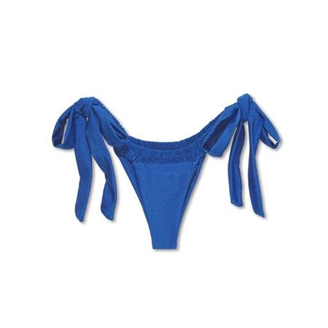 Inamorata Women S Blue Bikini And Tankini Bottoms Depop