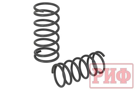 Пружины усиленные РИФ задние Mitsubishi Pajero Sport 3 2015+ 0-30 кг ...