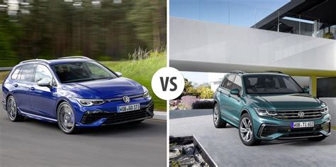 Volkswagen Golf Variant Vs Volkswagen Tiguan Autovergleich Autogottde