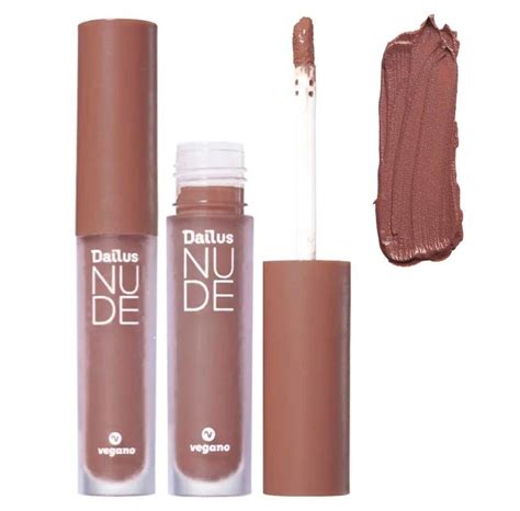 Batom Liquido Matte Nude Dailus Atacado 6 Unidades Sortidos Distribuidora JCF Maquiagem