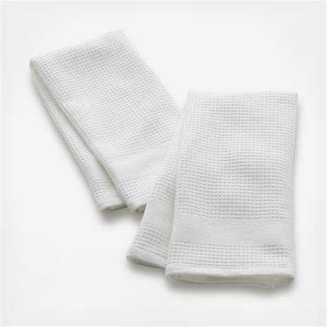 Crate And Barrel Waffle Terry Dish Towel Set Of 2 Zola