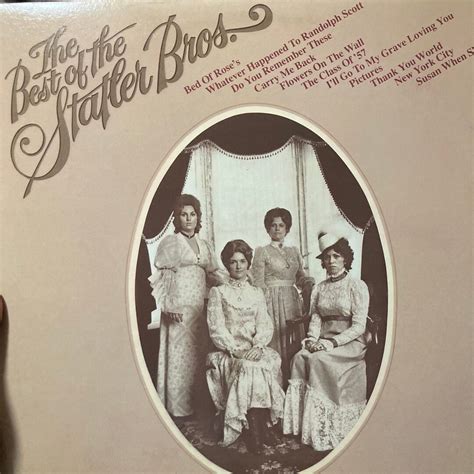 The Best Of The Statler Brothers Vinyl Lp Albumsrm 1 1037bed Of