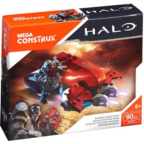 Mega Construx Halo Banished Ghost Rush Building Set