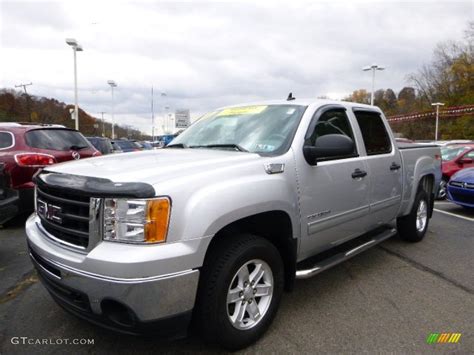 Pure Silver Metallic Gmc Sierra Sle Crew Cab X