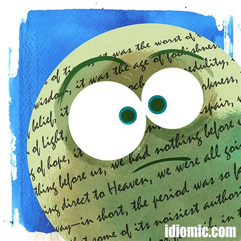 'Written all over your face' illustrated at Idiomic.com: definition ...